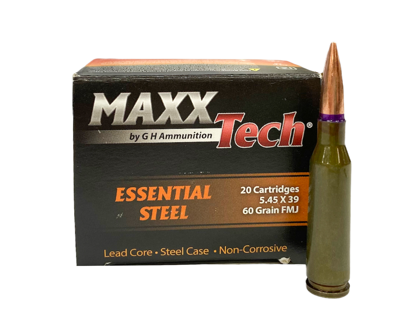 Патрон MAXXtech к.5,45*39, FMJ (3,8г.)