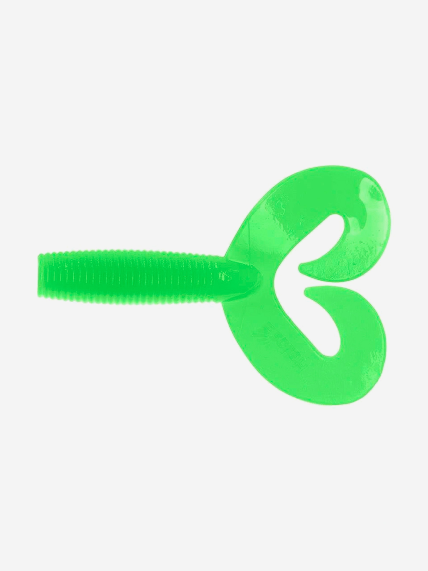 Твистер Credo Double Tail 2.95", 7.5см, Electric Green