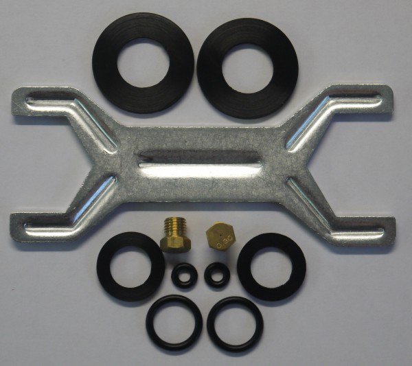 ЗИП NZ горелок 4.5W (ключ, прокладки, форсунки)