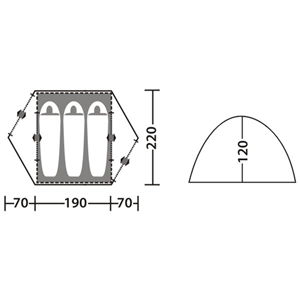 Палатка "Дингл 3"