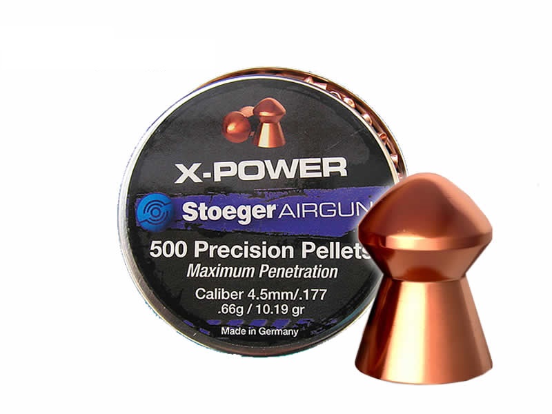 Пульки X-Power к.4,5мм (0,66г., 500шт.)